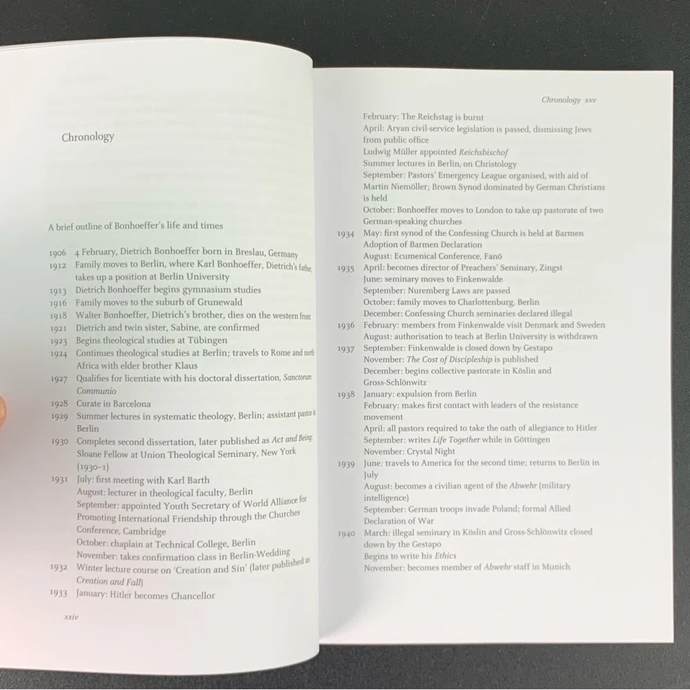 The Cambridge Companion to Dietrich Bonhoeffer edited by J. de Gruchy. 2004.